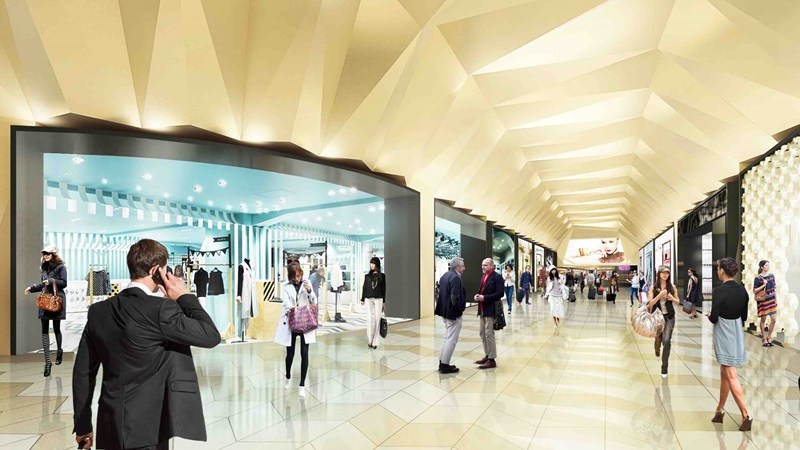 Melbourne Airport's T2 is getting upgraded.