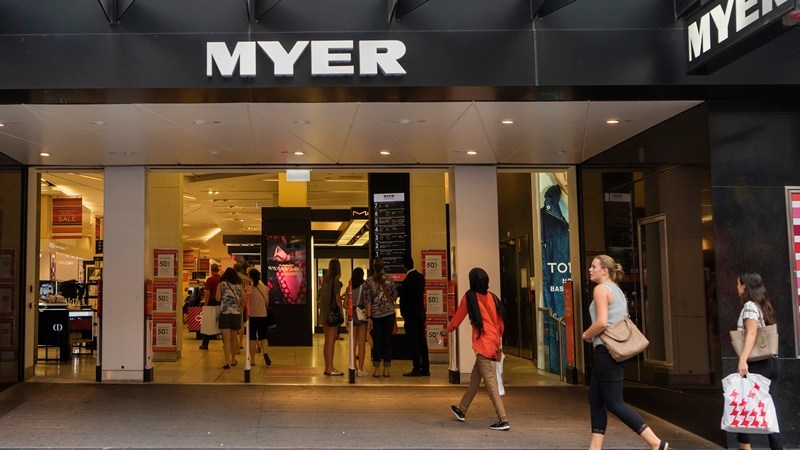 Myer, Bourke Street Mall, Melbourne