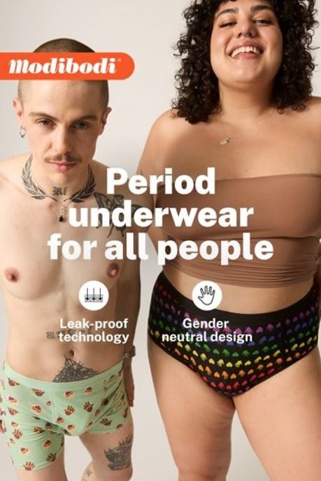 Modibodi develops All-Gender collection with first ever period underpant -  retailbiz